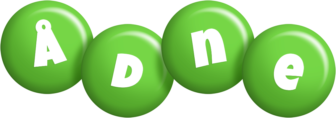 Ådne candy-green logo
