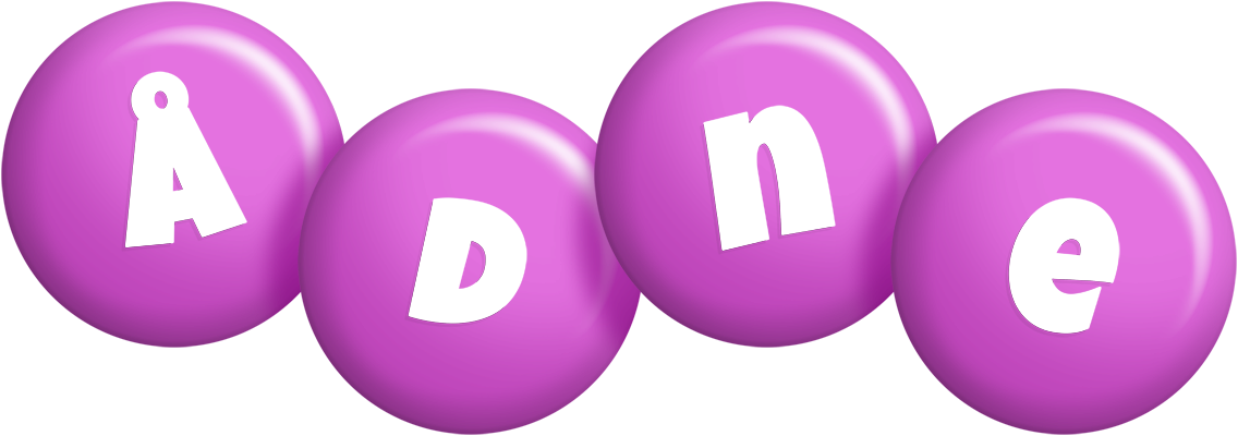 Ådne candy-purple logo