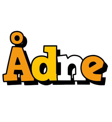 Ådne cartoon logo
