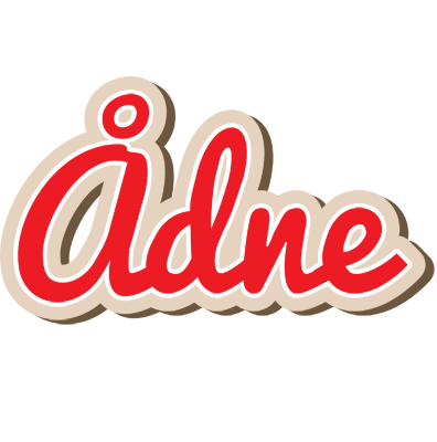 Ådne chocolate logo