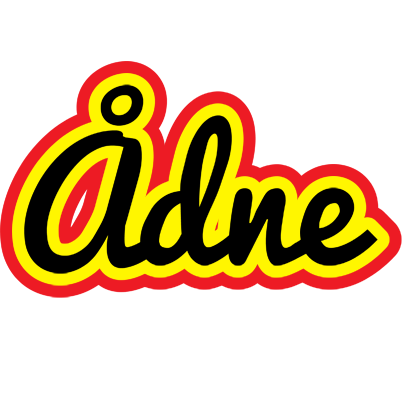 Ådne flaming logo