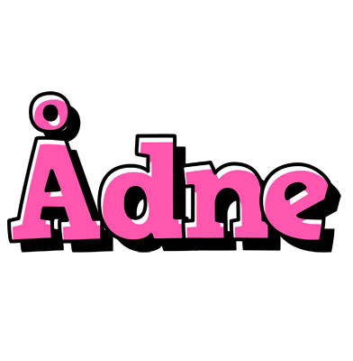 Ådne girlish logo