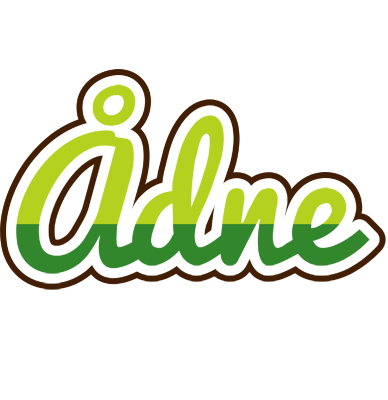 Ådne golfing logo