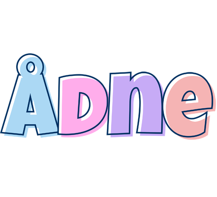 Ådne pastel logo