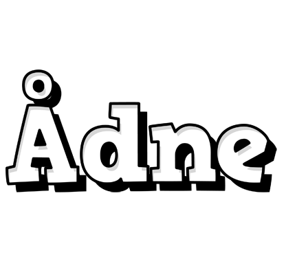 Ådne snowing logo