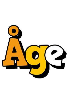 Åge cartoon logo