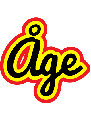 Åge flaming logo