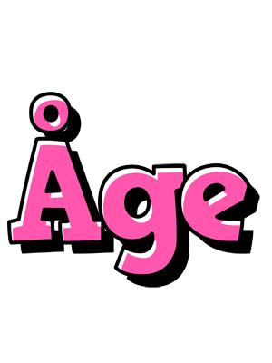 Åge girlish logo