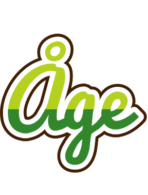 Åge golfing logo