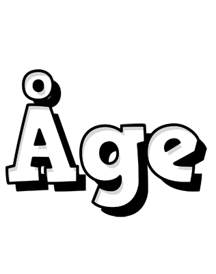 Åge snowing logo