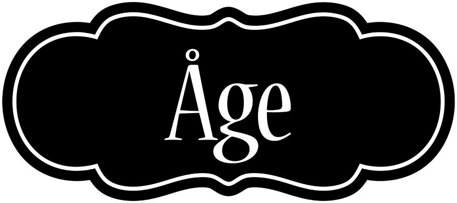 Åge welcome logo
