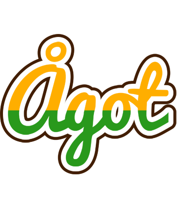 Ågot banana logo