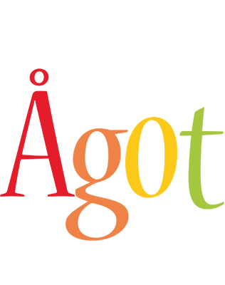 Ågot birthday logo