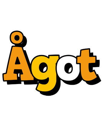 Ågot cartoon logo