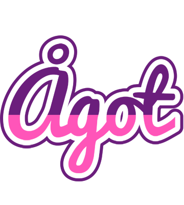 Ågot cheerful logo