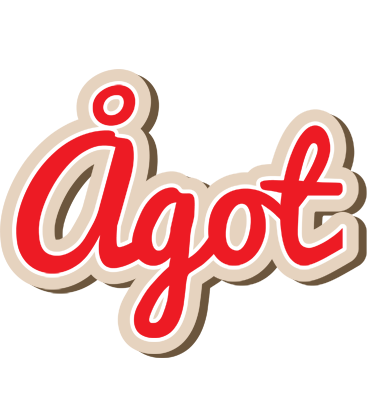 Ågot chocolate logo