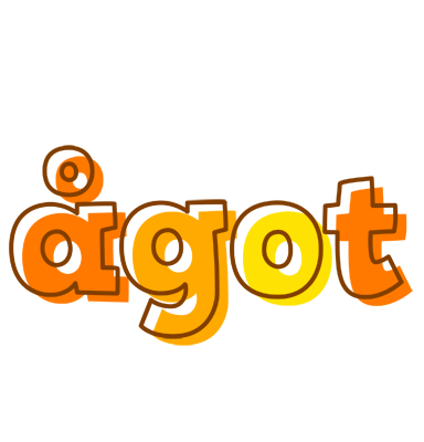 Ågot desert logo
