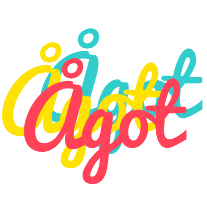 Ågot disco logo