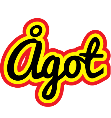 Ågot flaming logo
