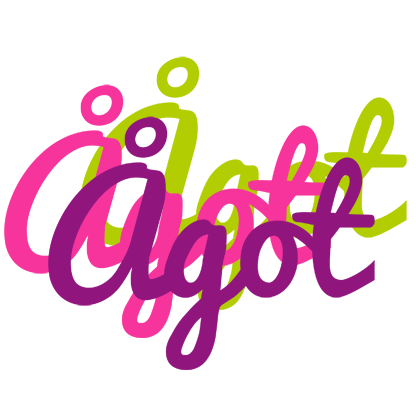 Ågot flowers logo
