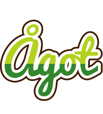 Ågot golfing logo