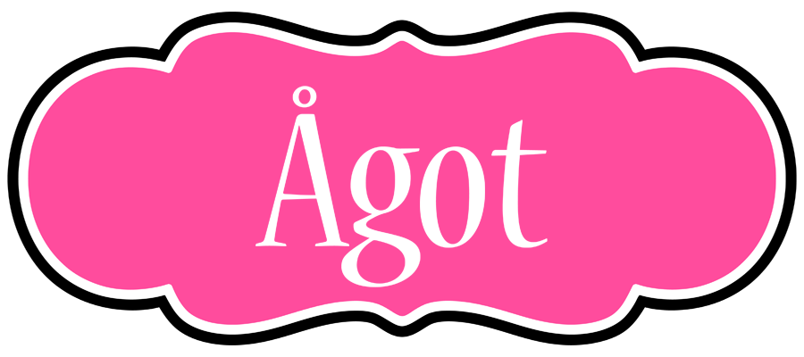 Ågot invitation logo