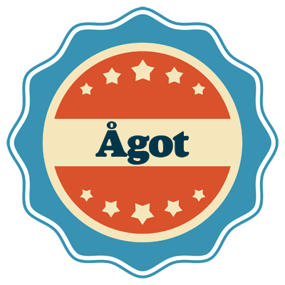 Ågot labels logo