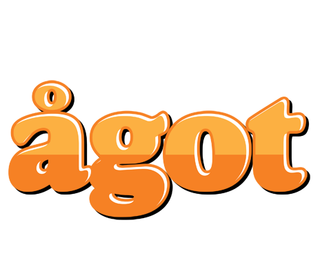Ågot orange logo