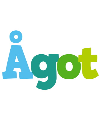 Ågot rainbows logo