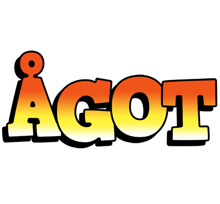 Ågot sunset logo