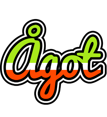 Ågot superfun logo