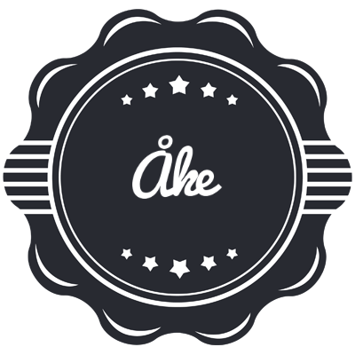 Åke badge logo