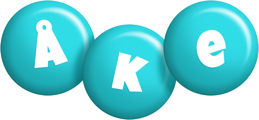 Åke candy-azur logo