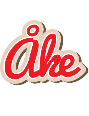 Åke chocolate logo