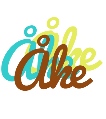 Åke cupcake logo