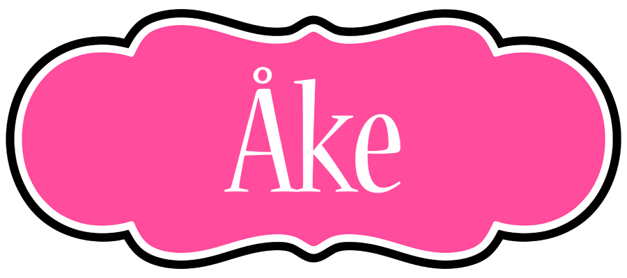 Åke invitation logo