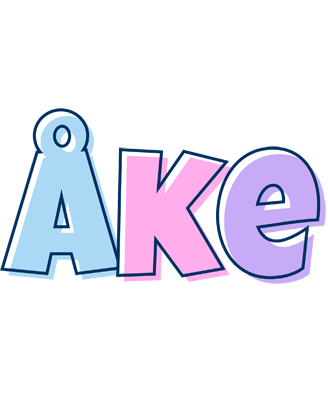 Åke pastel logo