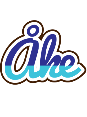 Åke raining logo