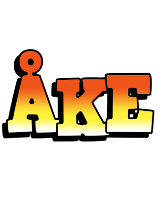 Åke sunset logo