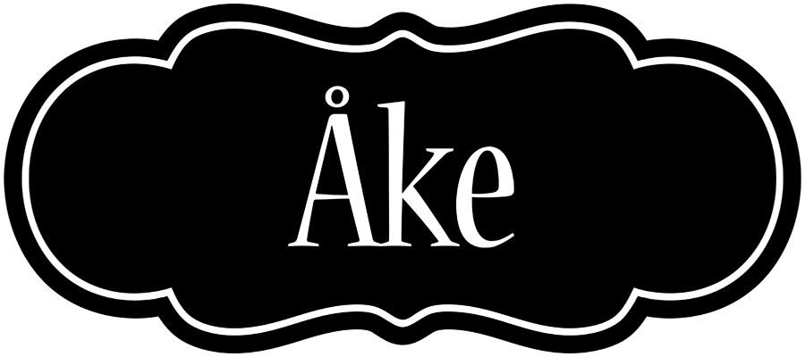 Åke welcome logo