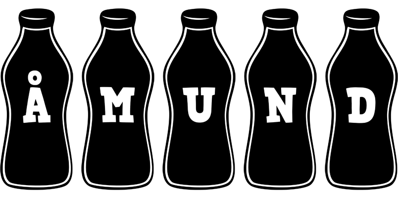 Åmund bottle logo