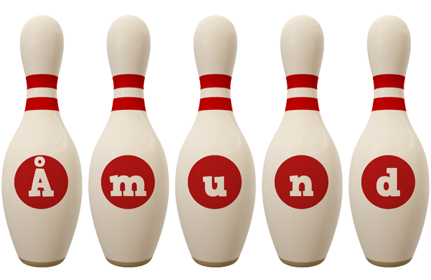 Åmund bowling-pin logo