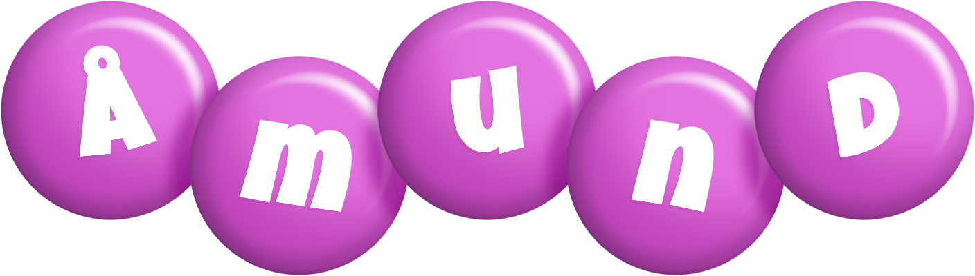 Åmund candy-purple logo
