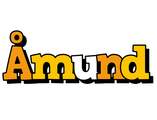 Åmund cartoon logo