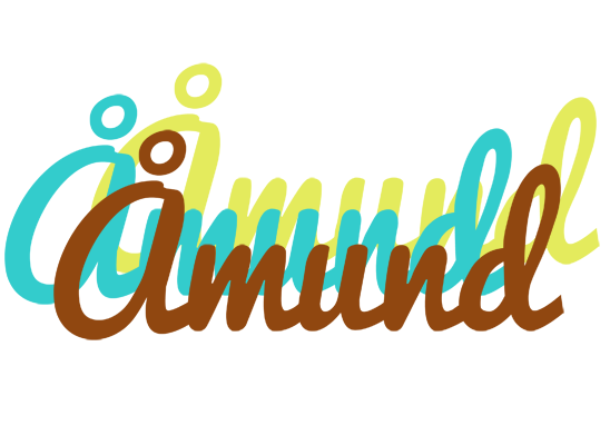 Åmund cupcake logo