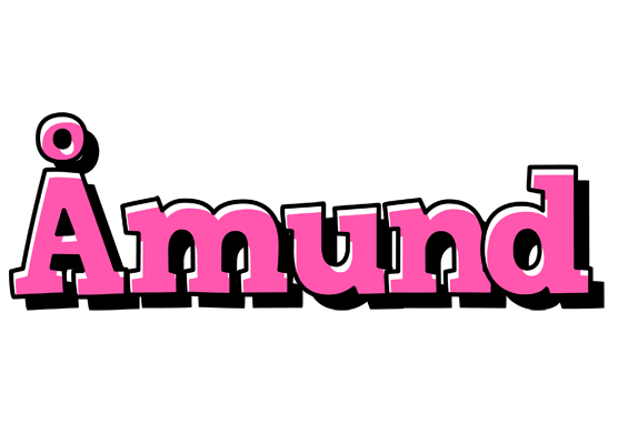 Åmund girlish logo