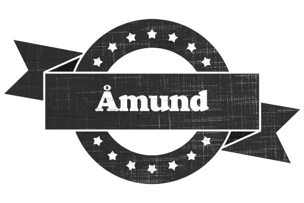 Åmund grunge logo