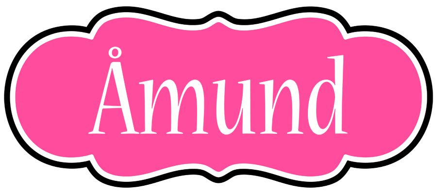 Åmund invitation logo