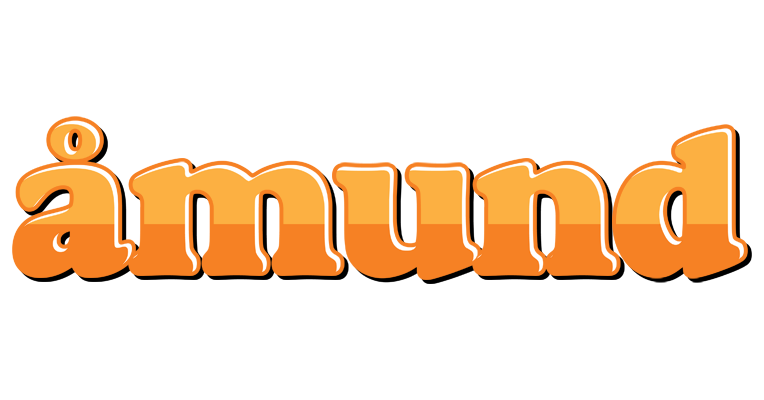 Åmund orange logo