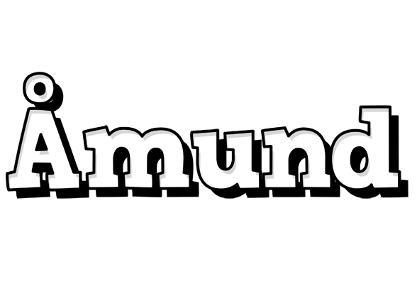 Åmund snowing logo